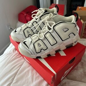 Nike Kids Cream and Black Sneakers